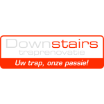 Downstairs Traprenovatie logo