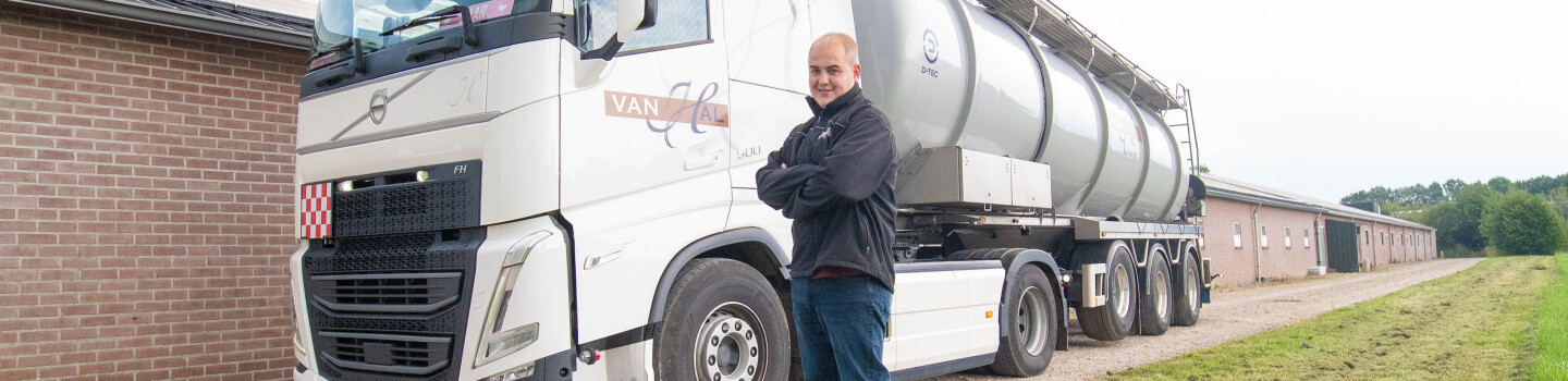 Vrachtwagenchauffeur Tanktransport