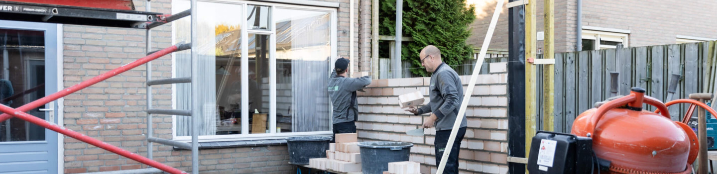 Metselaar woninguitbreidingen