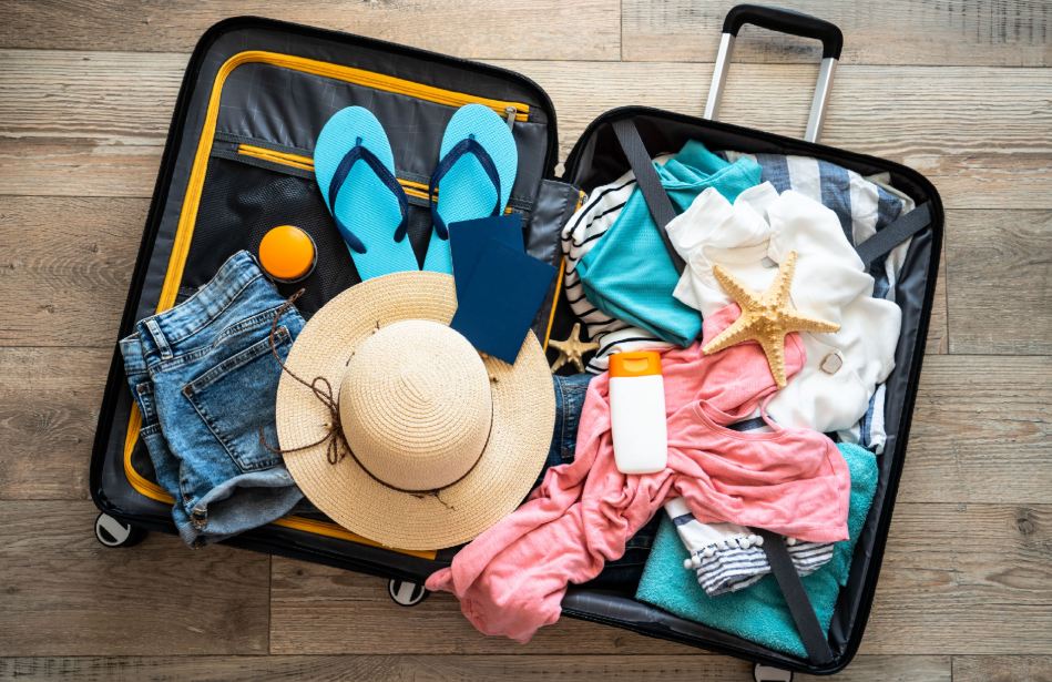 Koffer inpakken voor vakantie